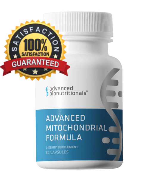Official Advanced Mitochondrial Formula bottle labelled 60 capsules