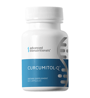 Official Curcumitol-Q bottle photograph supplied by Advanced Bionutritionals
