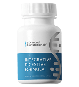 Official Integrative Digestive Formula bottle photograph supplied by Advanced Bionutritionals