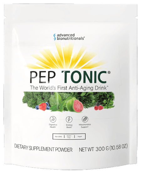 Official Pep Tonic bag photograph supplied by Advanced Bionutritionals