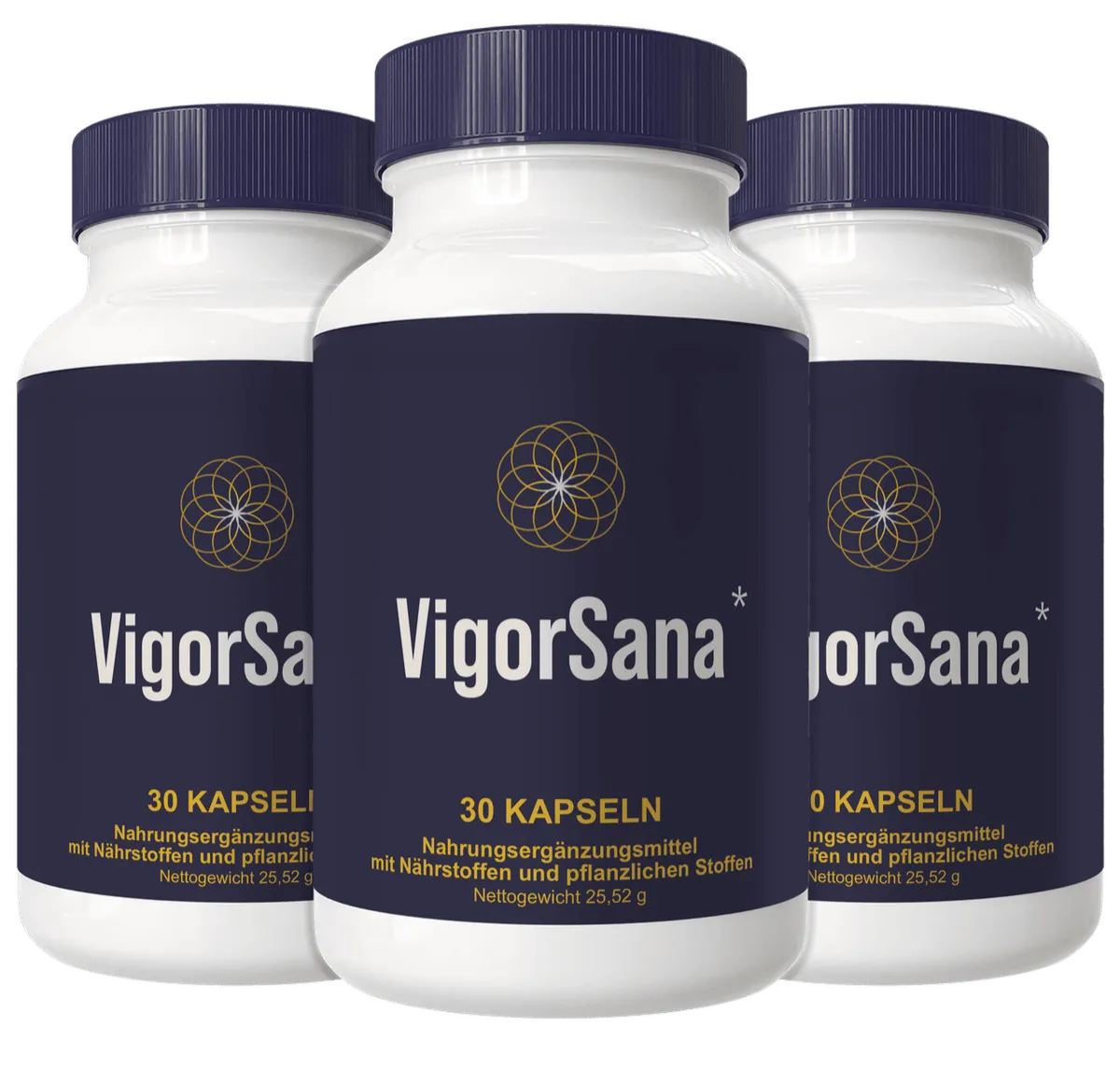 VigorSana product bottle shown on the seller’s page